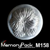 Memorypack 苜蓿草 手工皂模塑膠模具 MPK-M158