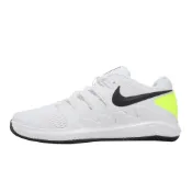Nike 網球鞋 JR Vapor X 大童 女鞋 白 黑 支撐 回彈 運動鞋 [ACS] AR8851-101