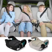 Britax UpNGo Click 便攜增高汽車座椅4-12歲(Isofix安裝)附杯架｜成長型汽座輔助墊.兒童輔助椅