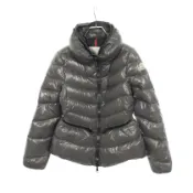 【DOKODEMO】【二手】Moncler MONCLER羽絨衣 4685205 灰色尼龍羽絨衣 MIRIEL 女款二手 B