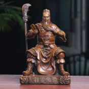 🌟臺灣熱賣🌟關公像鎮宅招財擺件武財神爺佛像關羽關二爺店鋪客廳家用供奉神像 關聖帝君 中壇元帥 武財神 招財 招財擺飾