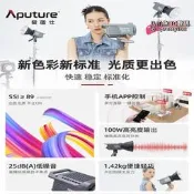 【現貨】aputure愛圖仕 艾蒙拉 amaran 100d 100x 200d 200xs影片led補光燈雙色溫攝