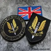 英國特種空勤團SAS徽章刺繡臂章魔鬼氈章Rainbow Six彩虹六號