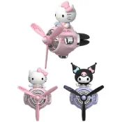 (店+)【SANRIO 三麗鷗】三麗鷗 飛行員香薰 香水 車載 香薰 車香 飛機 車用 薰香器 車用香水 汽車香薰 冷氣出風口香水 生日 禮物 送禮