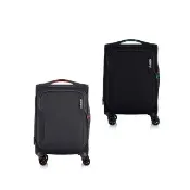 【AMERICAN TOURISTER 美國旅行者】20吋 APPLITE 5 前開式可擴充輕量軟殼行李箱/布箱/登機箱(多色可選)