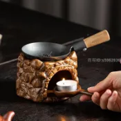 熱賣免運❤️〖溫茶爐〗熱賣 日式蠟燭溫茶爐煮茶爐子茶壺加熱底座 溫茶器 烤茶盤香爐炒茶烘茶器