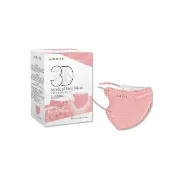 【LAITEST 萊潔】3D立體型醫療防護口罩（成人用）牛仔玫瑰粉 30入盒裝(台灣製造)