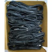 AC電源線 8字型或方+圓孔 7A 125V ~1.5-1.8 m (最小下單量: 4條)