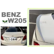小亞車燈改裝＊全新BENZ 賓士 W205 C180 C200 C250 AMG樣式 ABS 尾翼 W205鴨尾 尾翼