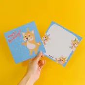 柴柴祝你生日快樂 生日卡片 柴犬