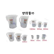 (店+)力銘50~1000cc 塑膠量杯 容量 容器 刻度量杯