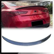 【品質保障】適用於Infiniti無限2017-2019款Q60 尾翼 定風翼 壓尾 空力套件