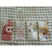 IPhone 14pro手機殼 海綿寶寶/派大星/透明