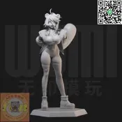 【好康】小馬莉擬人化版 卡通 1/24白模GK手辦18比例兵人3D列印模型 936#白模