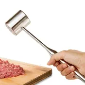 協貿國際日用品生活4館 不銹鋼肉錘 敲肉錘牛排松肉錘豬排牛扒打肉器出口德國
