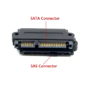 SF-092 SFF-8482 SAS轉SATA SAS硬碟接SATA轉接頭 15PIN電源 SAS 29pin