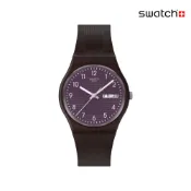 Swatch WEAVING WONDERS 經典手錶/瑞士製造 SO28C700 (34mm)【官方旗艦店】