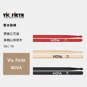 VIC FIRTH 原廠公司貨 NOVA 山胡桃木鼓棒 5A 7A 原木色 黑色 紅色 N5A N7A 鼓棒 爵士鼓棒