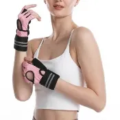 【DREAMCATCHER】健身手套(運動手套/重訓手套/舉重手套/健身手套女/壺鈴手套/手套/半指手套/護手)