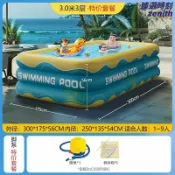 臻選時刻 【超大容量】充氣游泳池 兒童泳池 家庭水池 戶外泳池 摺疊泳池 成人泳池 庭院泳池 農村院子專用 加厚防漏 安全無毒 快速充氣 夏日消暑必備