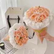 【hschang0419】免運 限時下殺花藝包裝紙鮮花禮物包花紙冰淇淋甜筒抱抱桶手工製作花束diy材料
