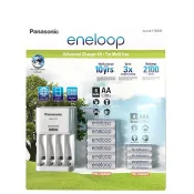 個性潮牌3C館 (恆隆行公司貨) Panasonic eneloop BQ-CC17 充電器 搭日本製 2100次3號AA 4號AAA 低自放充電電池