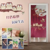 巴芙洛家居生活館 門簾 長門簾 日式風格加長門簾 台灣製 85x176cm