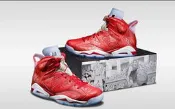 NIKE AIR JORDAN 6 x Slam Dunk 喬丹 灌籃高手 櫻木花道 US9