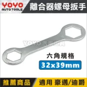 【YOYO汽車工具】離合器螺母扳手 32mm 39mm 46mm 離合器板手 六角扳手 豪邁 迪爵 三陽 光陽 GY6