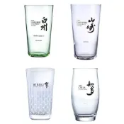 (店+)【Suntory 三得利】日本 Suntory 薄口長飲杯 340ml (威士忌杯 日本製 三得利 Highball 酒杯 玻璃杯 高球杯 山崎 知多 響 啤酒杯)