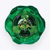 (只有上蓋) CX-11魔像奇岩 金屬塗層:碧綠 上蓋 鋼鐵戰刃 TAKARA TOMY 全新 正版 戰鬥陀螺X