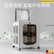 🔥臺灣出貨🔥居家戶外用品新品推薦貓咪外出便攜貓箱透氣狗狗寵物多貓神器拉桿箱超大容量行李箱