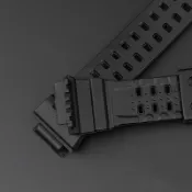 卡西歐 適用於 CASIO G-Shock GW-9400 GW-9300 Catman 手錶的耐用 TPU 替換錶帶 