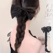 (店+)【EMMA SUE】假髮 假髮馬尾 辮子假髮 抓夾式假髮 辮子馬尾 髮片 馬尾髮片 假辮子 麻花辮馬尾 假髮辮 仿真髮 髮辮 自然