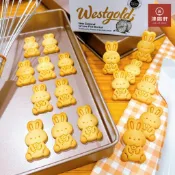 👨🏻‍🍳《純手工》可愛小兔造型餅乾/兔子造型餅乾/兔兔造型餅乾/小白兔壓模餅乾/客製化手工餅乾/同樂會/中秋節送禮伴手禮