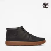 【任選2件38折】Timberland 男款黑色全粒面皮革4吋鞋A2DSN001