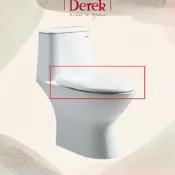 (店+)【Derek 德瑞克衛浴】Derek 德瑞克 62012S 快拆緩降馬桶蓋 馬桶座白色 適用型號 C612NA