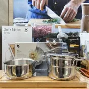 德國 WMF 14公分 單手鍋0.9L+14公分 迷你小湯鍋 1.3L 組合超值價