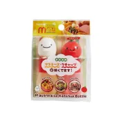 (店+)日本直送 佐倉嚴選 TORUNE 可愛造型醬料瓶 2入 分裝瓶 蕃茄醬 美奶滋 胡麻醬 辣椒醬 蛋黃醬 便當 野餐 露營