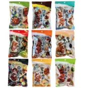 【蝦皮直營】富貴香素肉干 芥末 沙茶 素魷魚片 黑胡椒 香烤牛 蜜汁 麻辣滷干 滷香 泰式檸檬 純素
