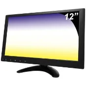 【CHICHIAU】12吋薄型多功能IPS LED液晶螢幕顯示器(AV、VGA、HDMI、USB)