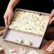 牛軋糖模具雪花酥專用冷卻定型盤工具全套裝diy材料手工不粘烤盤 雞蛋糕模具 雪花酥模具 烤盤模具 氣炸鍋專用盤 模具烤盤