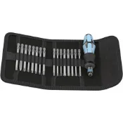 (店+)【Wera】Wera Kraftform Kompakt 60，kk 60不銹鋼快速接頭起子套裝17件組