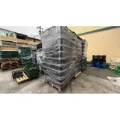 元立鋒塑膠廠 四格籃 台灣製  搬運箱 貨運箱 物流籃 園藝籃水電材料工具箱  零件 籃 機械 代工 蔬果籃