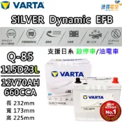 VARTA 華達 Q-85 115D23L EFB 啟停車 油電車電瓶