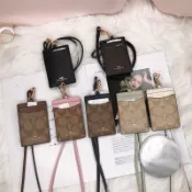 頌霏精品代購  Coach 證件套 證件掛繩