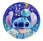 【拼圖貓】百耘圖-Stitch星際寶貝【大臉系列】吐舌頭拼圖磁鐵16片-透明(圓) HPD0116047