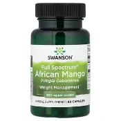 【iHerb】Swanson Vitamins, 多面® 非洲芒果，400 毫克，60 粒膠囊