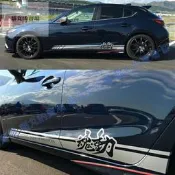 臺灣現貨拉花貼紙🔥CX5 CX3 馬六 馬二 馬三 馬5 馬自達 車側貼 側裙貼 側身貼 車身貼 貼膜 包膜 遮痕貼紙