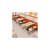 (店+)免運#實木米粉麻辣燙螺螄粉麵館快餐店餐廳桌椅小喫店餐桌椅商用餐飲店 A56T